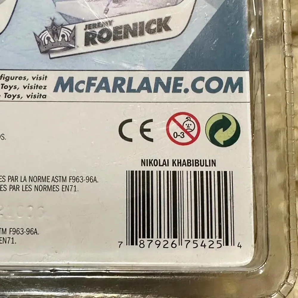 Nikolai Khabibulin - NHL Series 12 - Goaltender Action Figure - Picture 4 of 5